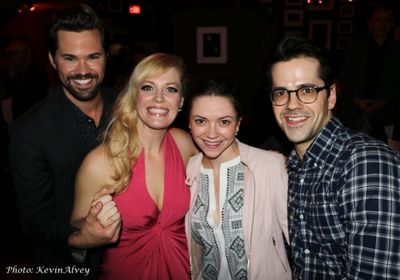 Andrew Rannells, Elizabeth Stanley, Megan Fairchild, Robert Fairchild Photo