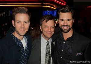 Christopher J. Hanke, Jim Caruso, Andrew Rannells Photo