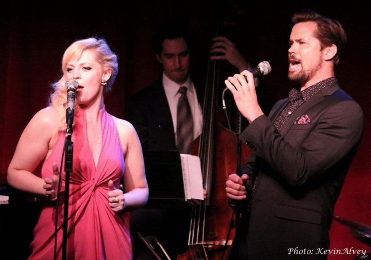 Elizabeth Stanley, Andrew Rannells at 