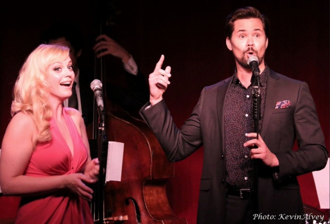 Photo Flash: Andrew Rannells & Amy Spanger Join ON THE TOWN's Elizabeth Stanley at Birdland  Image