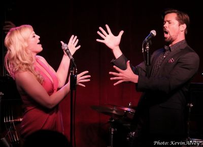 Elizabeth Stanley, Andrew Rannells Photo