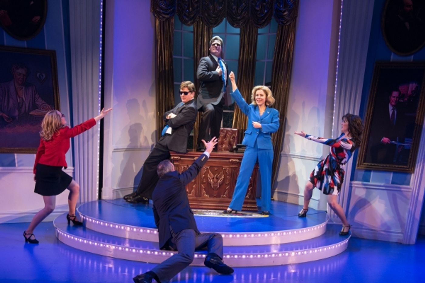 Photo Flash: First Look at Kerry Butler, Tom Galantich, Duke Lafoon & More in CLINTON THE MUSICAL Off-Broadway Photo Flash: First Look at Kerry Butler, Tom Galantich, Duke Lafoon & More in CLINTON THE MUSICAL Off-Broadway Image