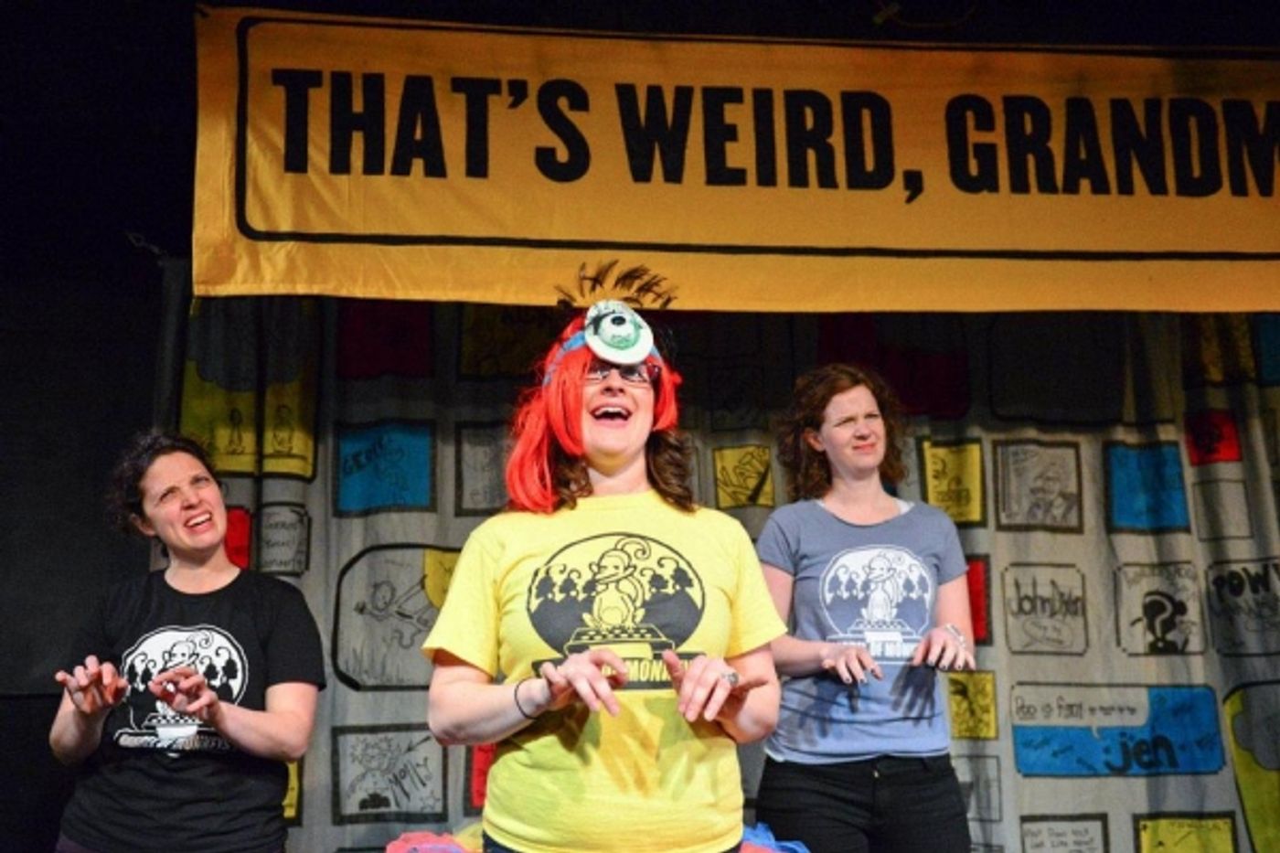 Photo Flash: First Look at Barrel of Monkeys' THAT'S WEIRD, GRANDMA  Image