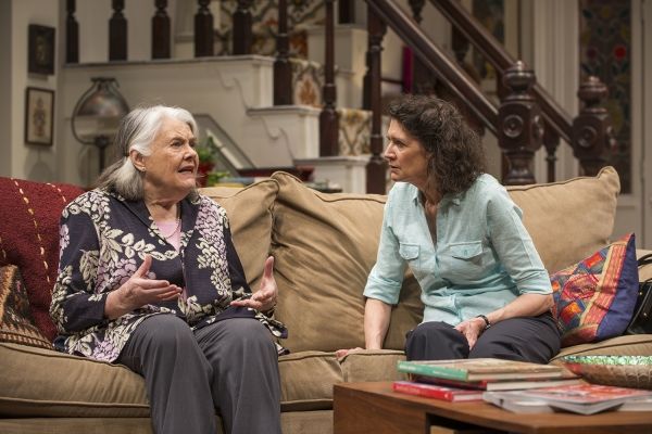Ensemble members Lois Smith (Patricia) and Molly Regan (Carol) Photo