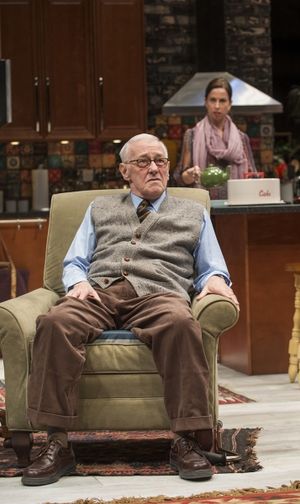 Ensemble member John Mahoney (Brian) and Audrey Francis (Claire) @ BroadwayWorld Ensemble member John Mahoney (Brian) and Audrey Francis (Claire) Photo