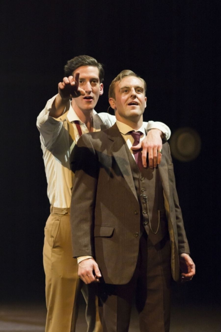 Photo Flash: Jo Parsons and Ben Woods in THRILL ME: THE LEOPOLD & LOEB STORY, Back in London Tonight Image
