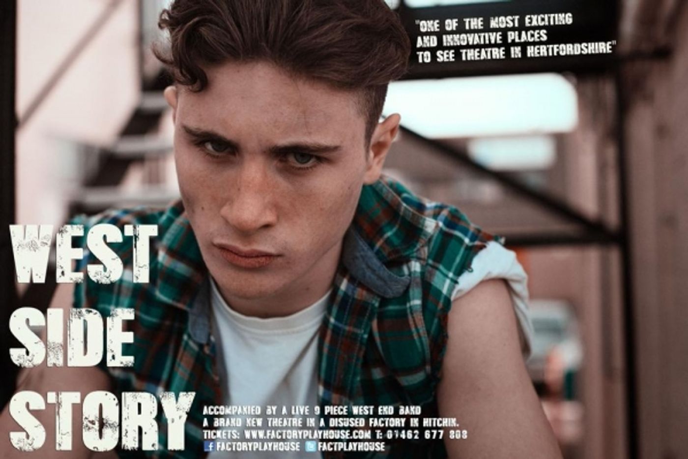 Photo Flash: Sneak Peek - WEST SIDE STORY to Launch Factory Playhouse in Hitchin Photo Flash: Sneak Peek - WEST SIDE STORY to Launch Factory Playhouse in Hitchin Image