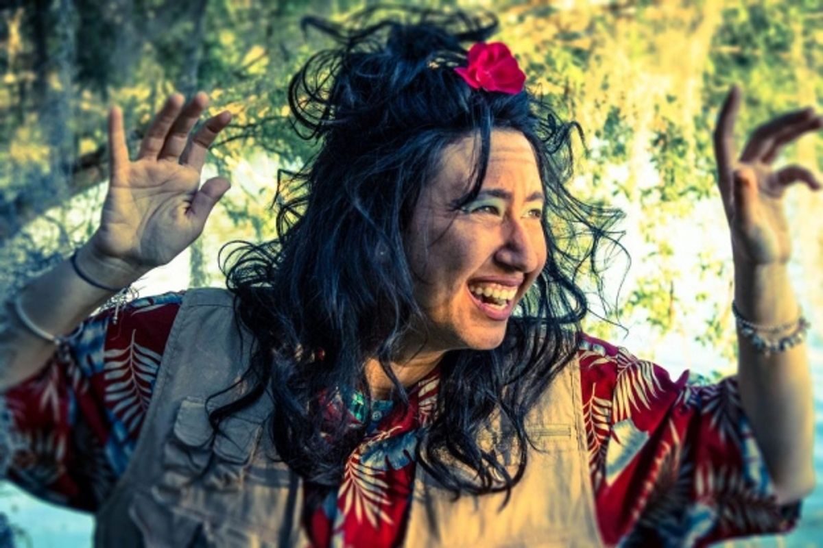 Monica Rae Andrews as Bloody Mary at 