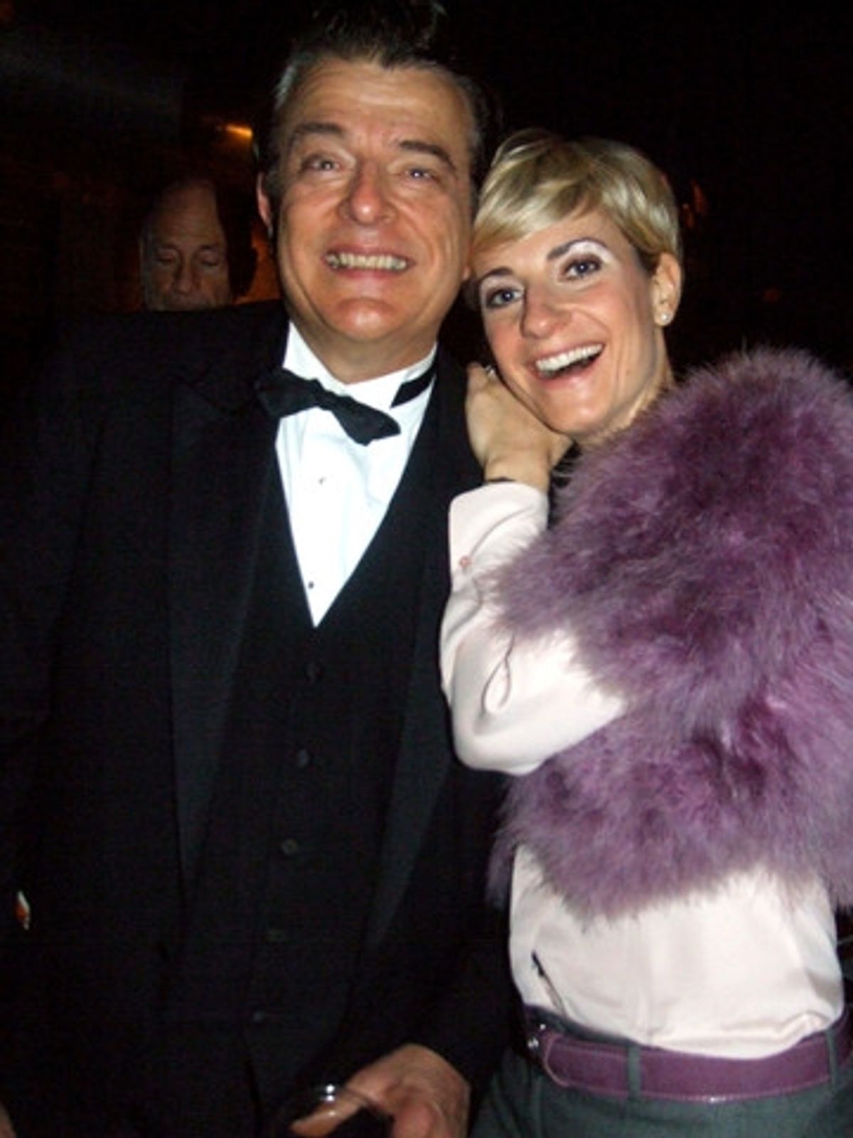 Adrienne Haan with Vince Giordano at 