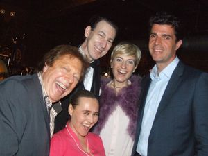 Robert R. Blume, Nighthawks band member, Olga Papkovitch, Adrienne Haan and Steve Maggi @ BroadwayWorld Robert R. Blume, Nighthawks band member, Olga Papkovitch, Adrienne Haan and Steve Mag Photo