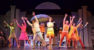 Showgirl Janet Van de Graaff (Laura Douciere), center, declares she''s ready to give up a life on the stage to marry Robert Martin and that she doesnâ€t want to ''Show Off'' anymore. @ BroadwayWorld Showgirl Janet Van de Graaff (Laura Douciere), center, declares she''s ready to give Photo