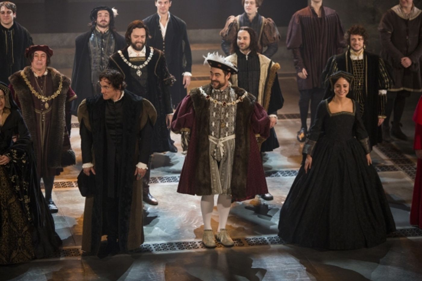 Photo Coverage: WOLF HALL Company Takes Opening Night Bows!  Image
