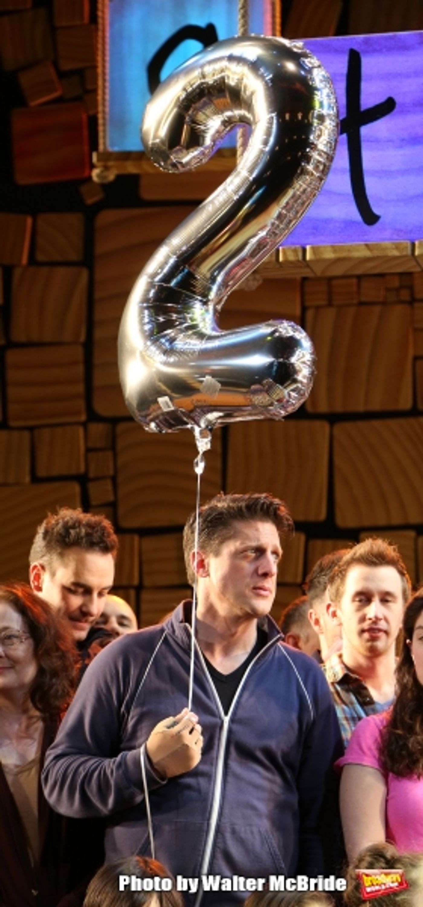 Photo Coverage: MATILDA Cast Celebrates Two Naughty Years on Broadway! Image