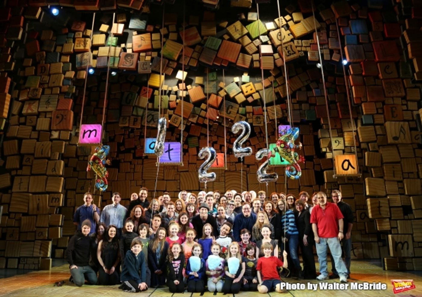 Photo Coverage: MATILDA Cast Celebrates Two Naughty Years on Broadway! Image