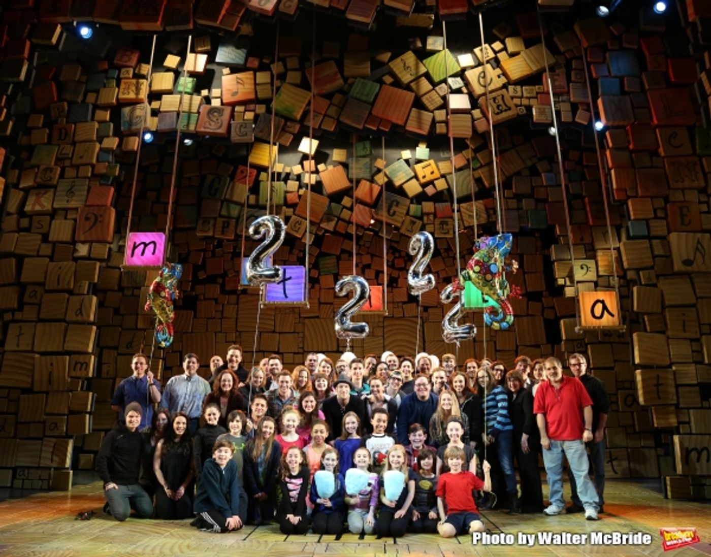 Photo Coverage: MATILDA Cast Celebrates Two Naughty Years on Broadway! Image