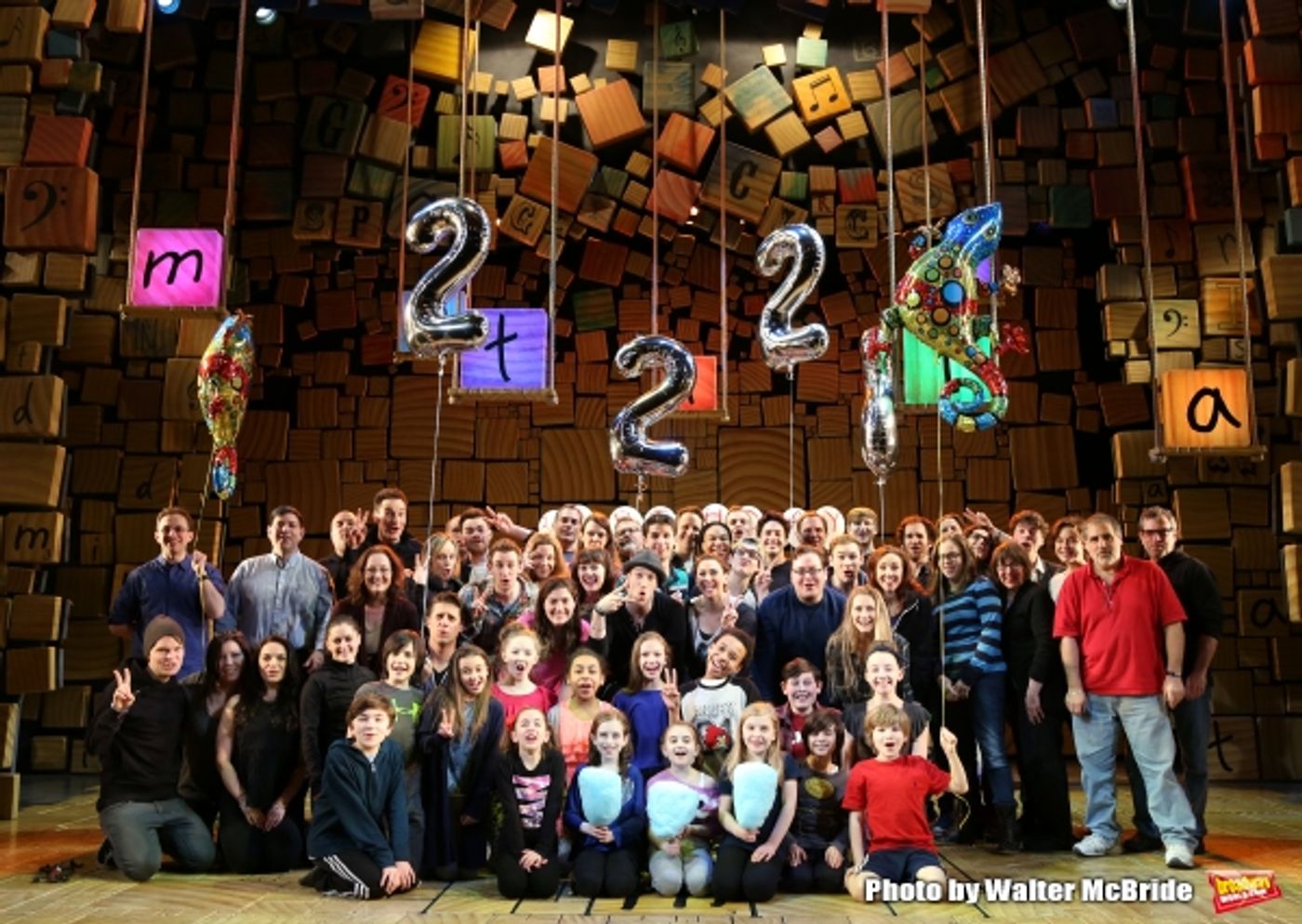 Photo Coverage: MATILDA Cast Celebrates Two Naughty Years on Broadway! Image