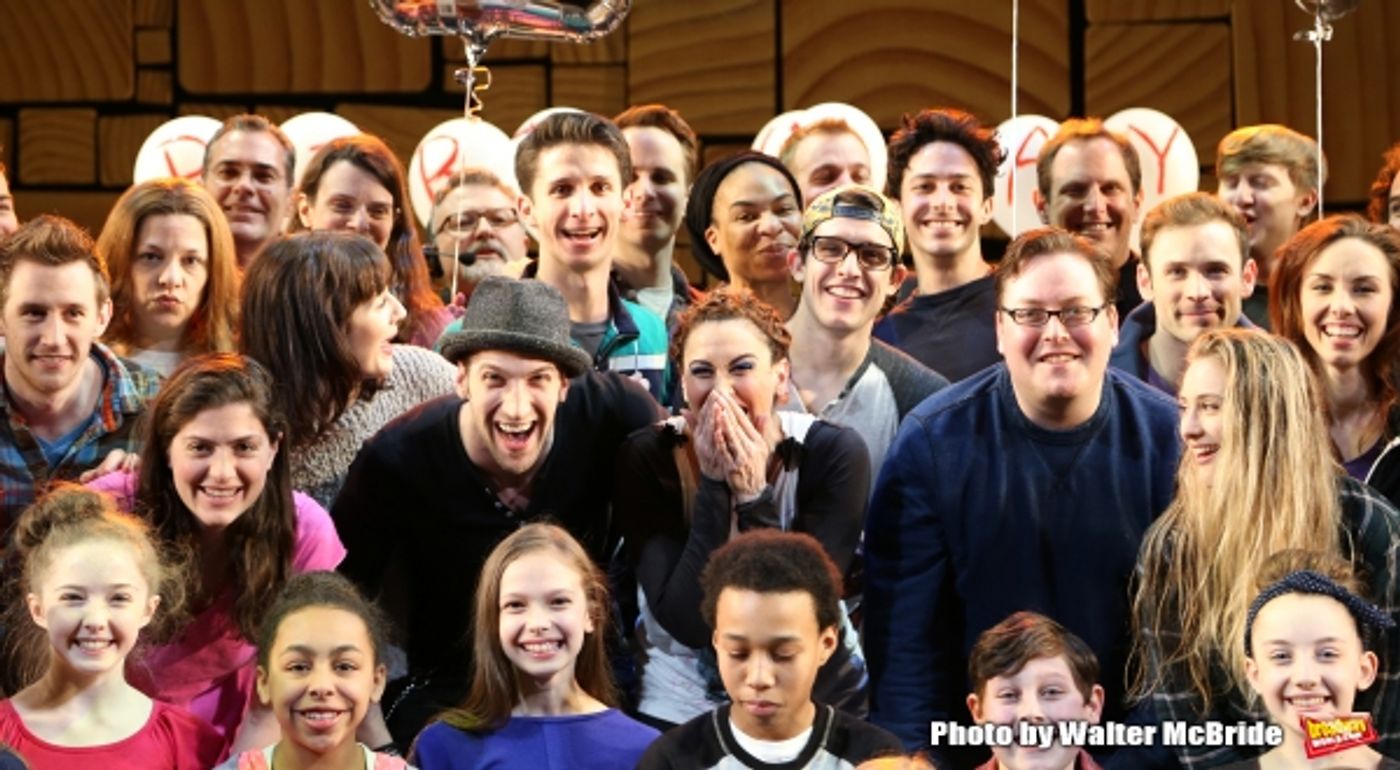 Photo Coverage: MATILDA Cast Celebrates Two Naughty Years on Broadway! Image