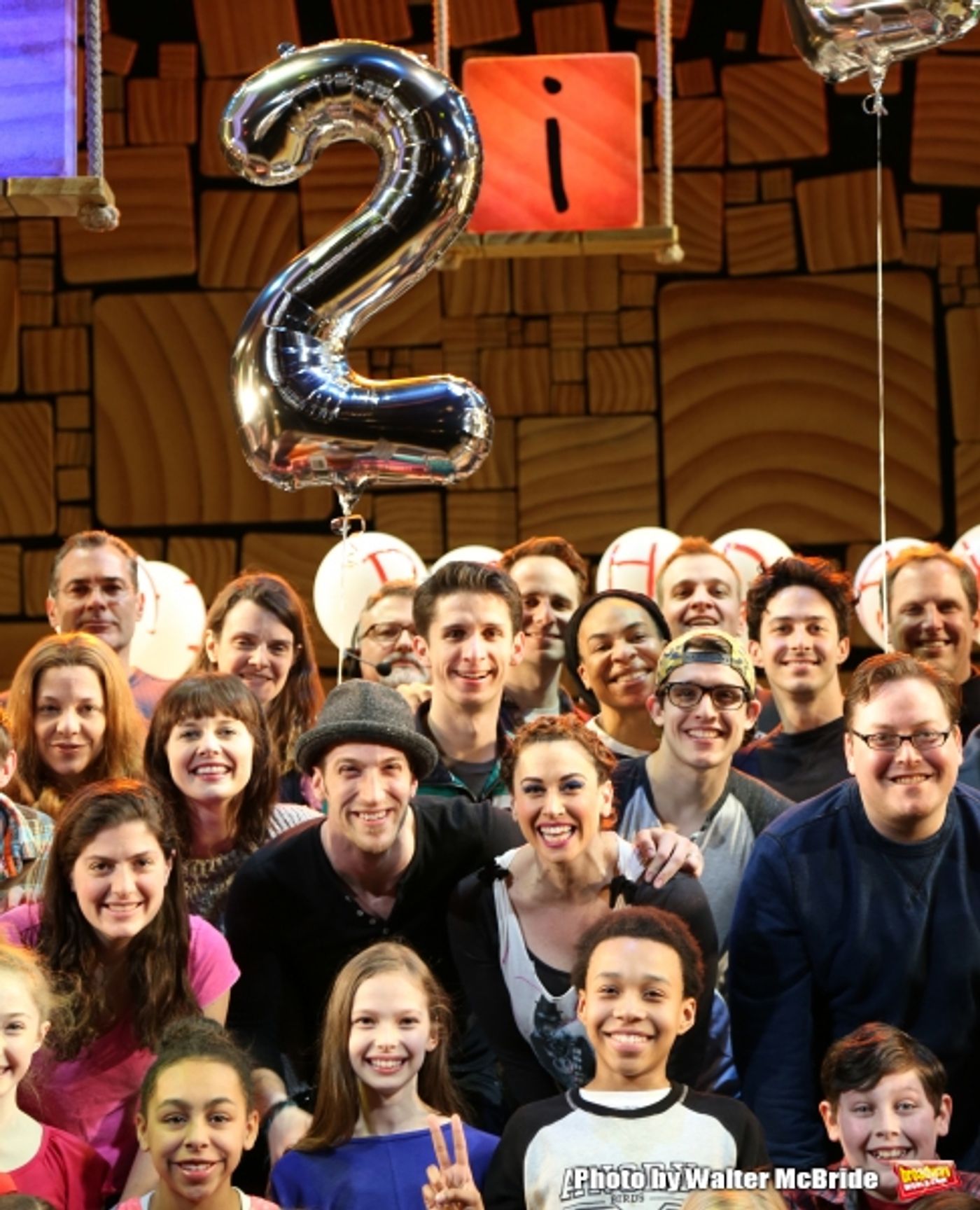 Photo Coverage: MATILDA Cast Celebrates Two Naughty Years on Broadway! Image