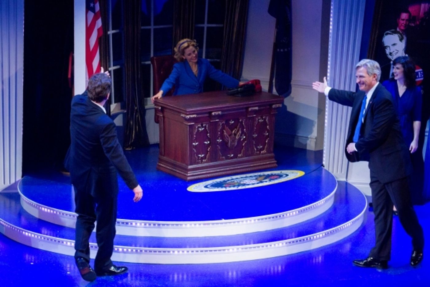 Photo Coverage: The Clintons are Back in the White House- Inside Opening Night of CLINTON THE MUSICAL! Image