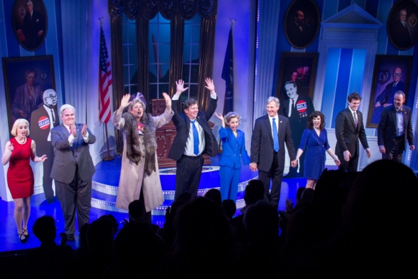 Photo Coverage: The Clintons are Back in the White House- Inside Opening Night of CLINTON THE MUSICAL! Image