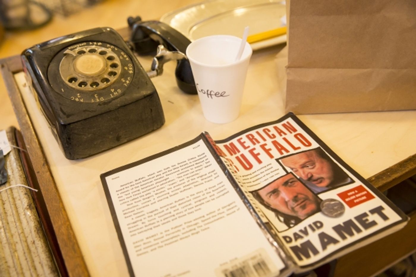 Photo Flash: Damian Lewis, John Goodman & Tom Sturridge in Rehearsal for West End's AMERICAN BUFFALO  Image