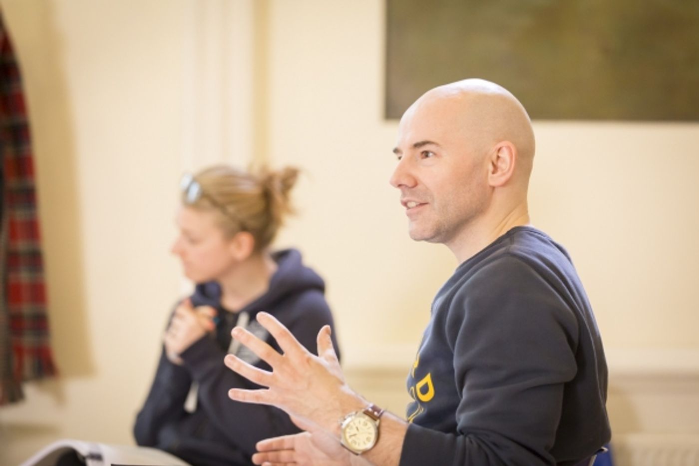 Photo Flash: Damian Lewis, John Goodman & Tom Sturridge in Rehearsal for West End's AMERICAN BUFFALO  Image