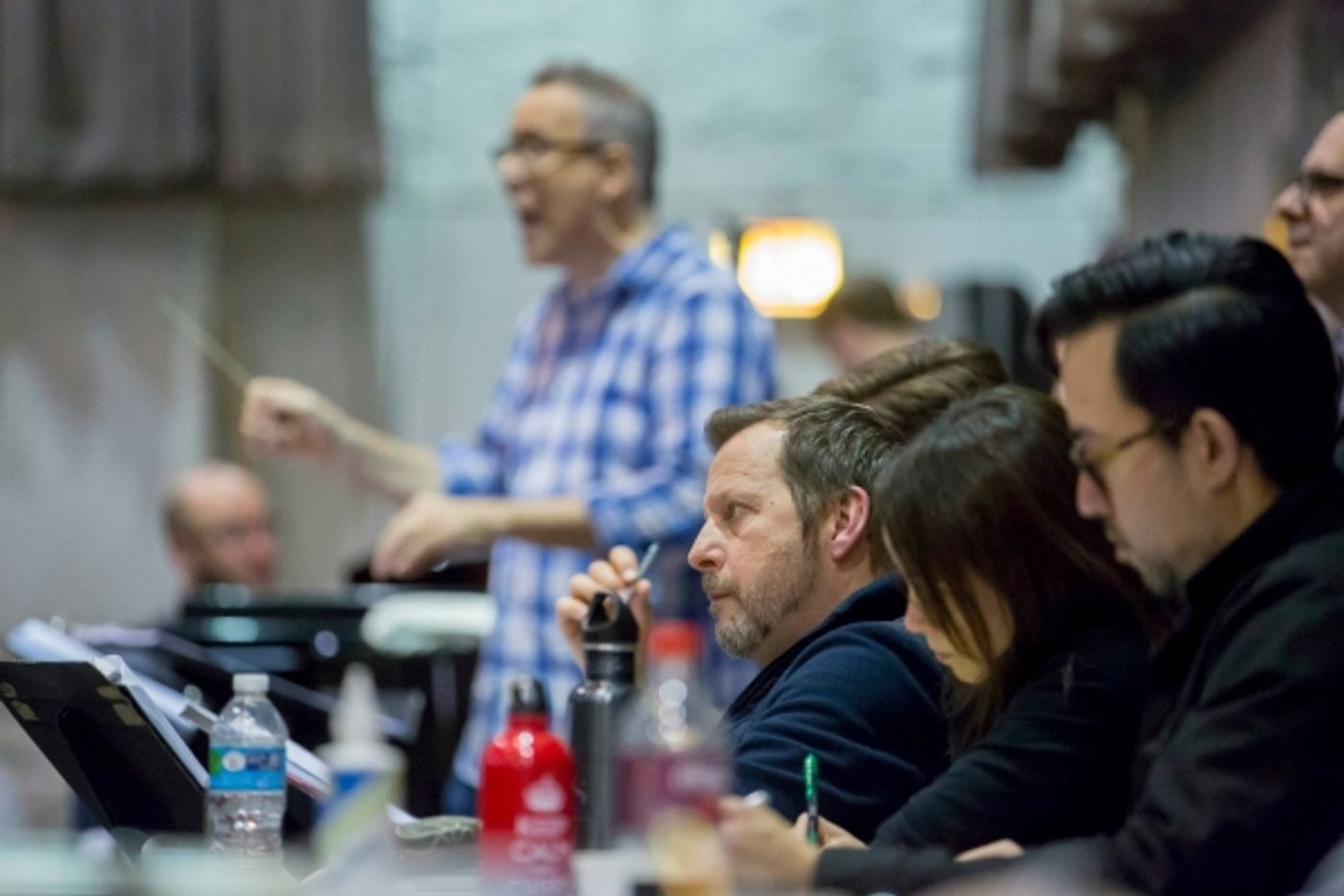 Photo Flash: In Rehearsal for Lyric Opera's CAROUSEL with Laura Osnes and Steven Pasquale!  Image