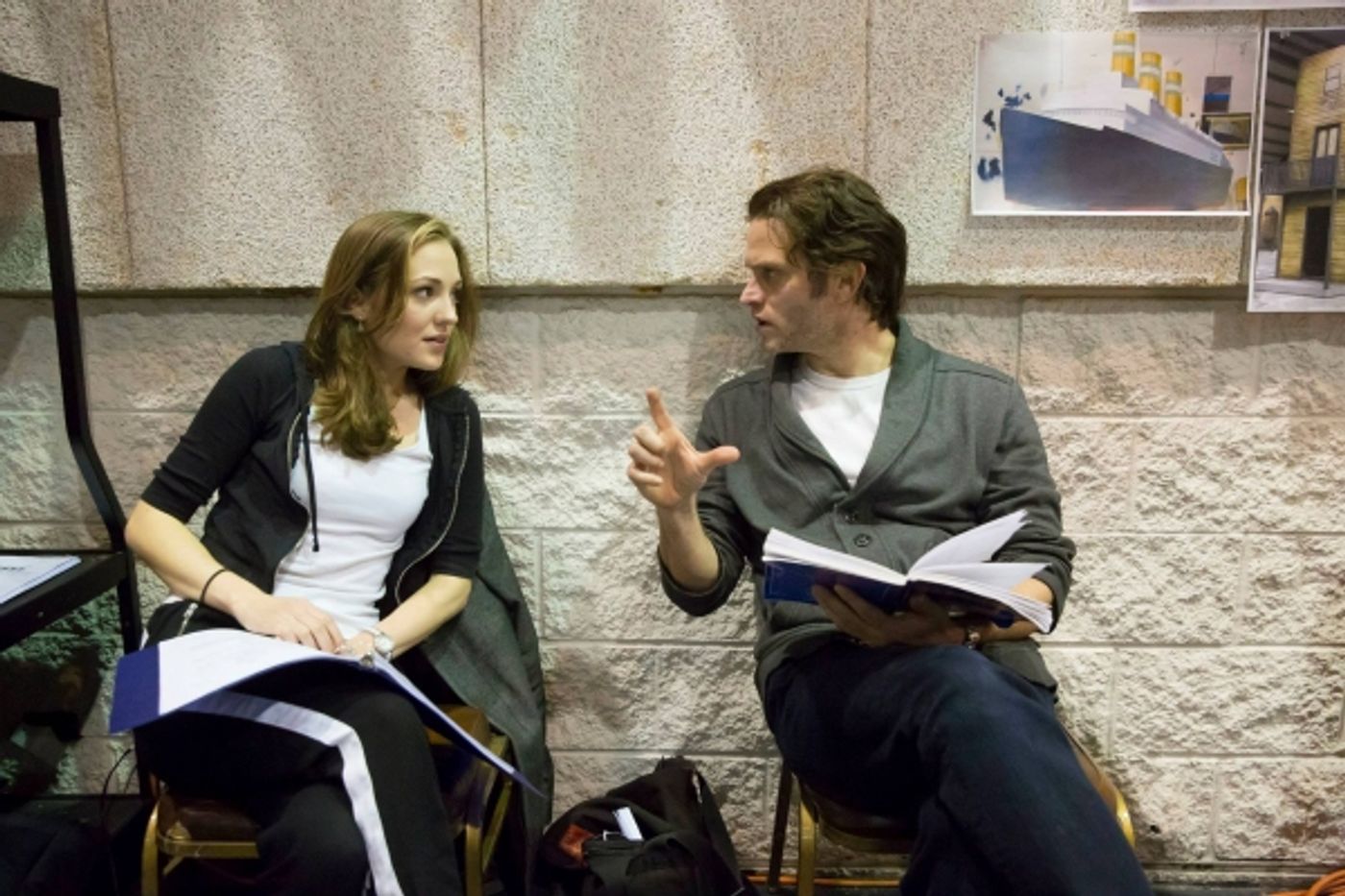 Photo Flash: In Rehearsal for Lyric Opera's CAROUSEL with Laura Osnes and Steven Pasquale! Photo Flash: In Rehearsal for Lyric Opera's CAROUSEL with Laura Osnes and Steven Pasquale! Image