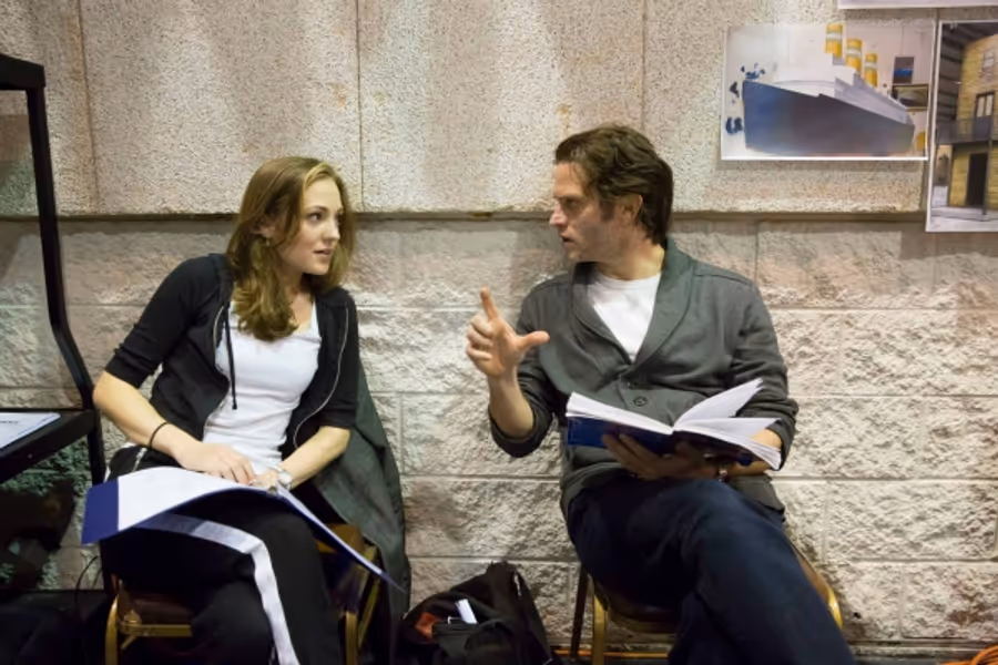 Photo Flash: In Rehearsal for Lyric Opera's CAROUSEL with Laura Osnes and Steven Pasquale! Image