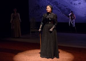 Lizan Mitchell, Eleni Pappageorge, Tosin Morohunfola Photo