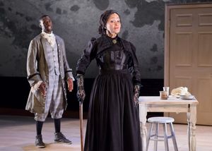 Tosin Morohunfola, Lizan Mitchell @ BroadwayWorld Tosin Morohunfola, Lizan Mitchell Photo