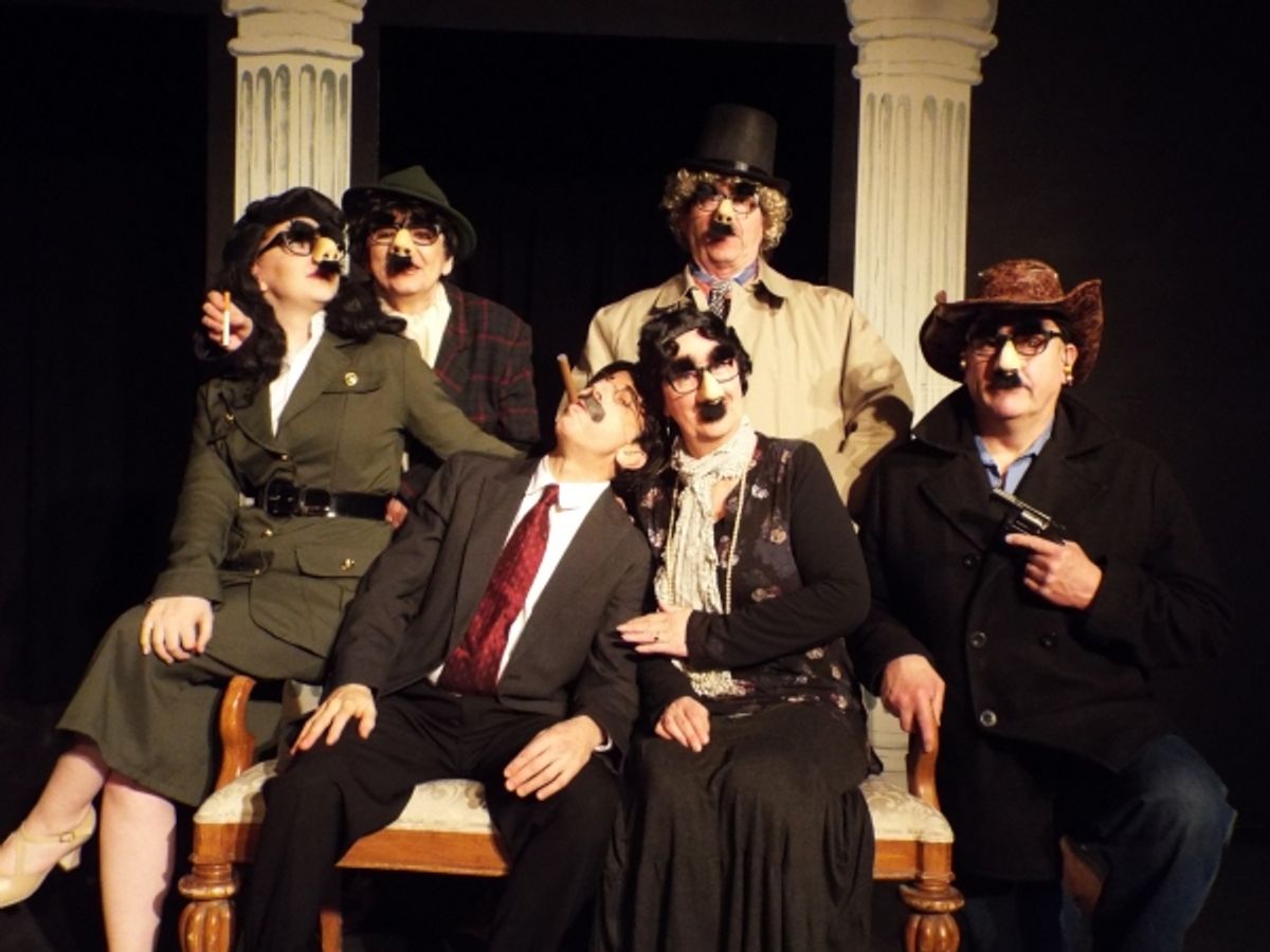 Sarah Webster, Susan Ferrara Barto, David Newhouse, Virginia Barrie, Joe Doyle, Jerry Smith at 