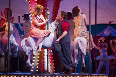Steven Pasquale, Laura Osnes & Company of CAROUSEL Photo