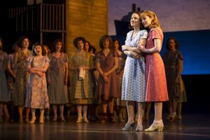 Jenn Gambatese, Laura Osnes & Company of Carousel Photo