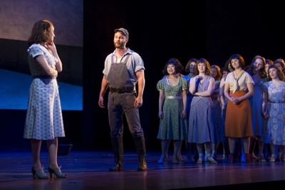 Jenn Gambatese, Matthew Hydzik & Company of Carousel Photo