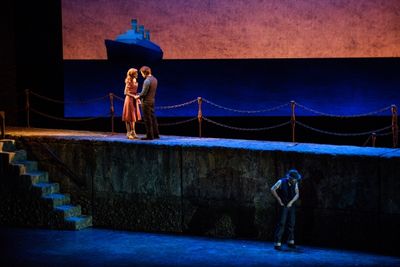 Laura Osnes, Steven Pasquale, Jarrod Emick Photo