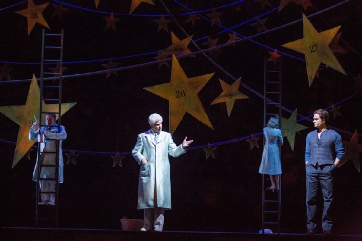 Tony Roberts, Steven Pasquale at 