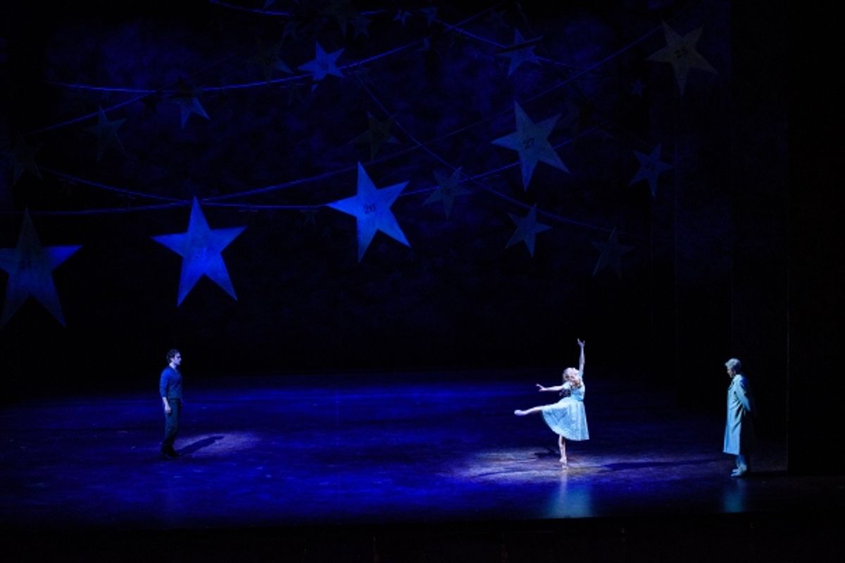 Steven Pasquale, Abigail Simon, Tony Roberts at 