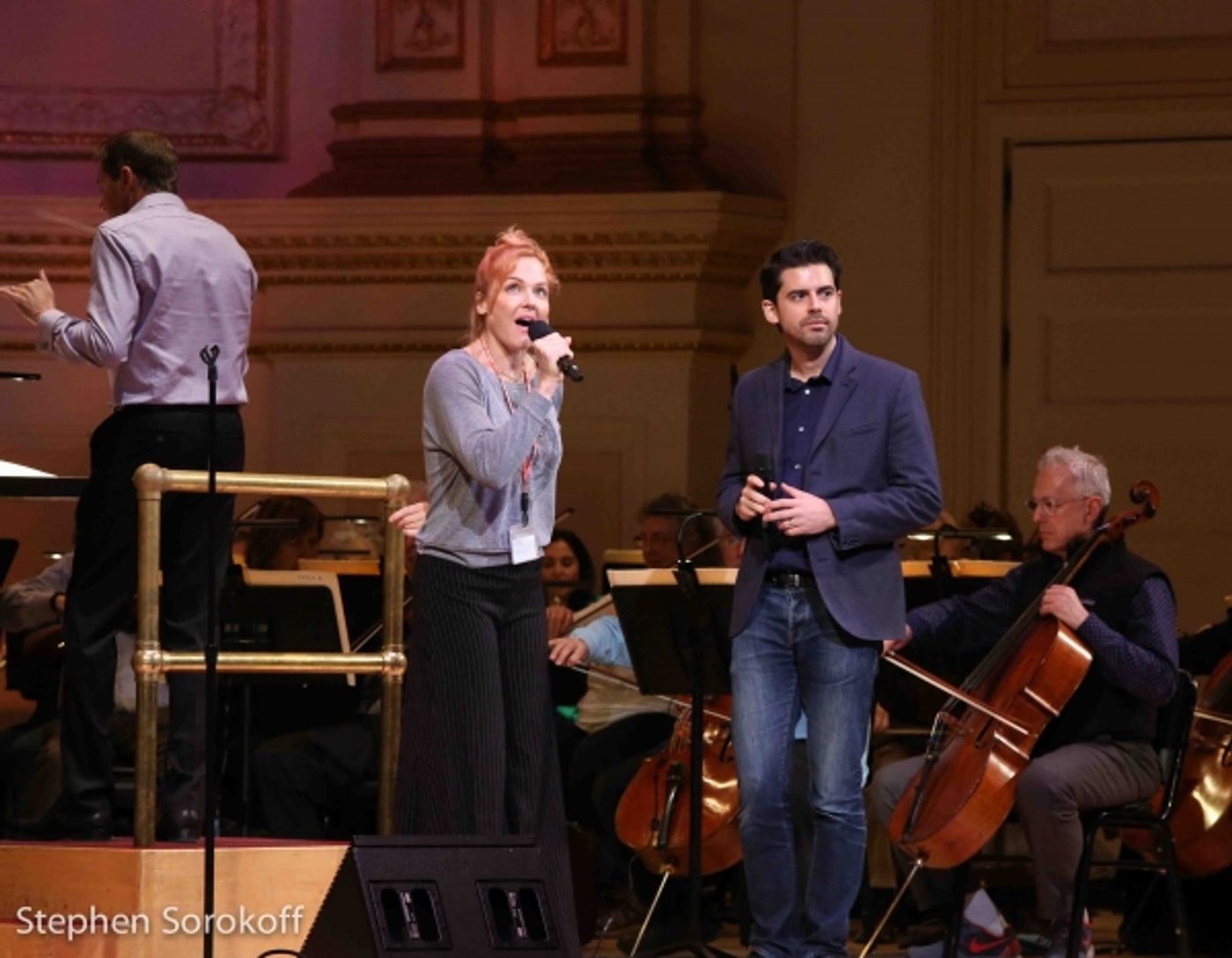 Photo Coverage: Steven Reineke Rehearses The New York Pops' LET'S BE FRANK Concert  Image