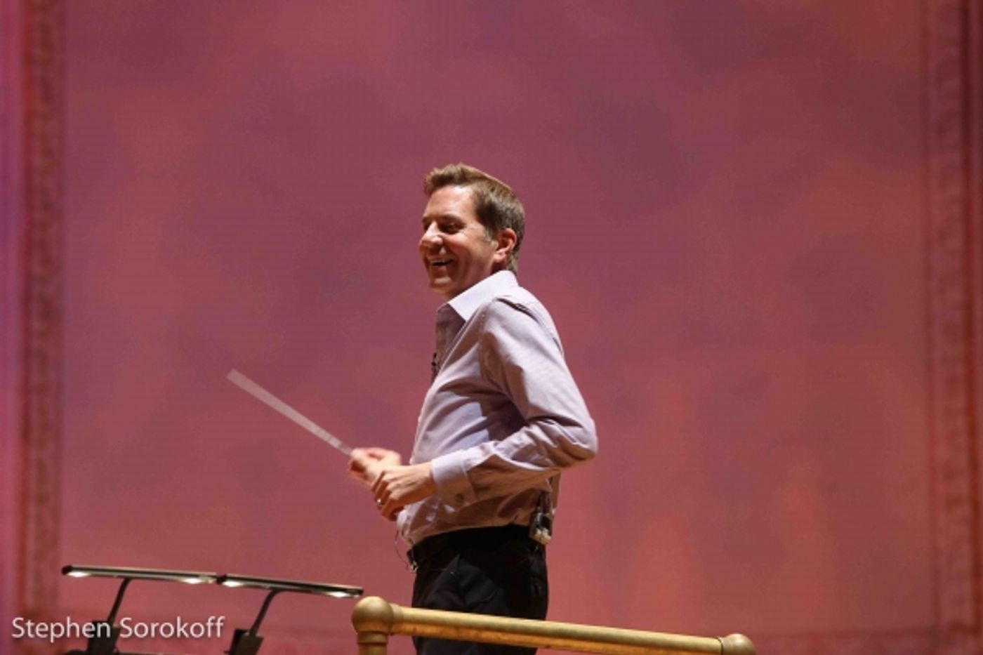 Photo Coverage: Steven Reineke Rehearses The New York Pops' LET'S BE FRANK Concert  Image
