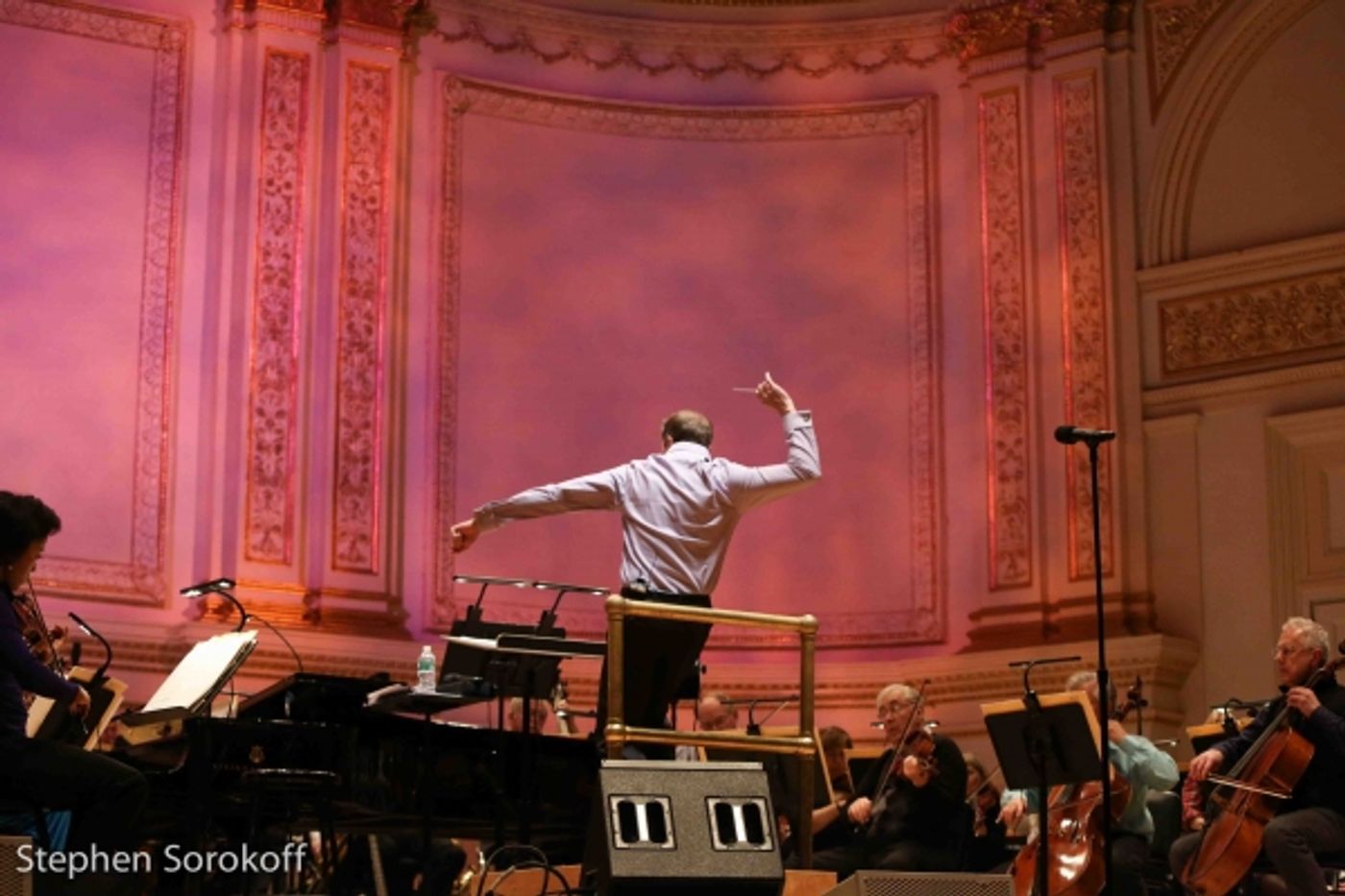 Photo Coverage: Steven Reineke Rehearses The New York Pops' LET'S BE FRANK Concert Photo Coverage: Steven Reineke Rehearses The New York Pops' LET'S BE FRANK Concert Image