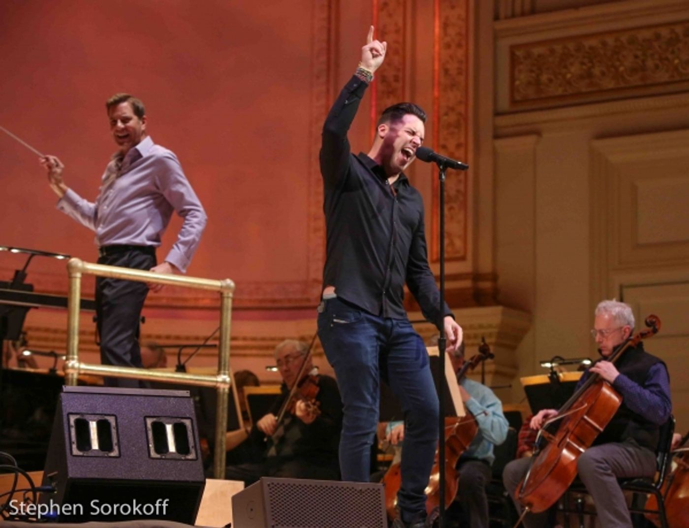 Photo Coverage: Steven Reineke Rehearses The New York Pops' LET'S BE FRANK Concert Photo Coverage: Steven Reineke Rehearses The New York Pops' LET'S BE FRANK Concert Image