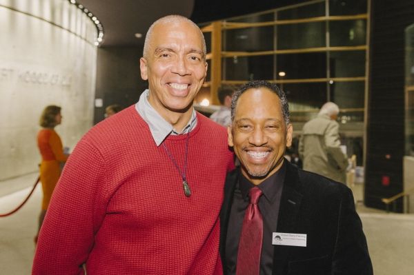 Timothy Douglas and Director of Artistic Programming Robert Barry Fleming  Photo