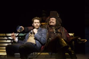 Matthew Morrison and Kelsey Grammer Photo