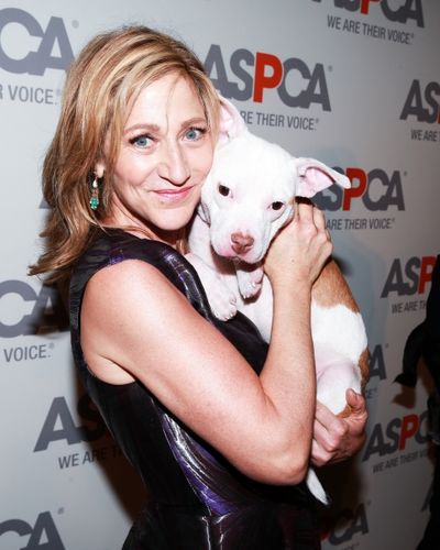 Edie Falco and a friend Photo