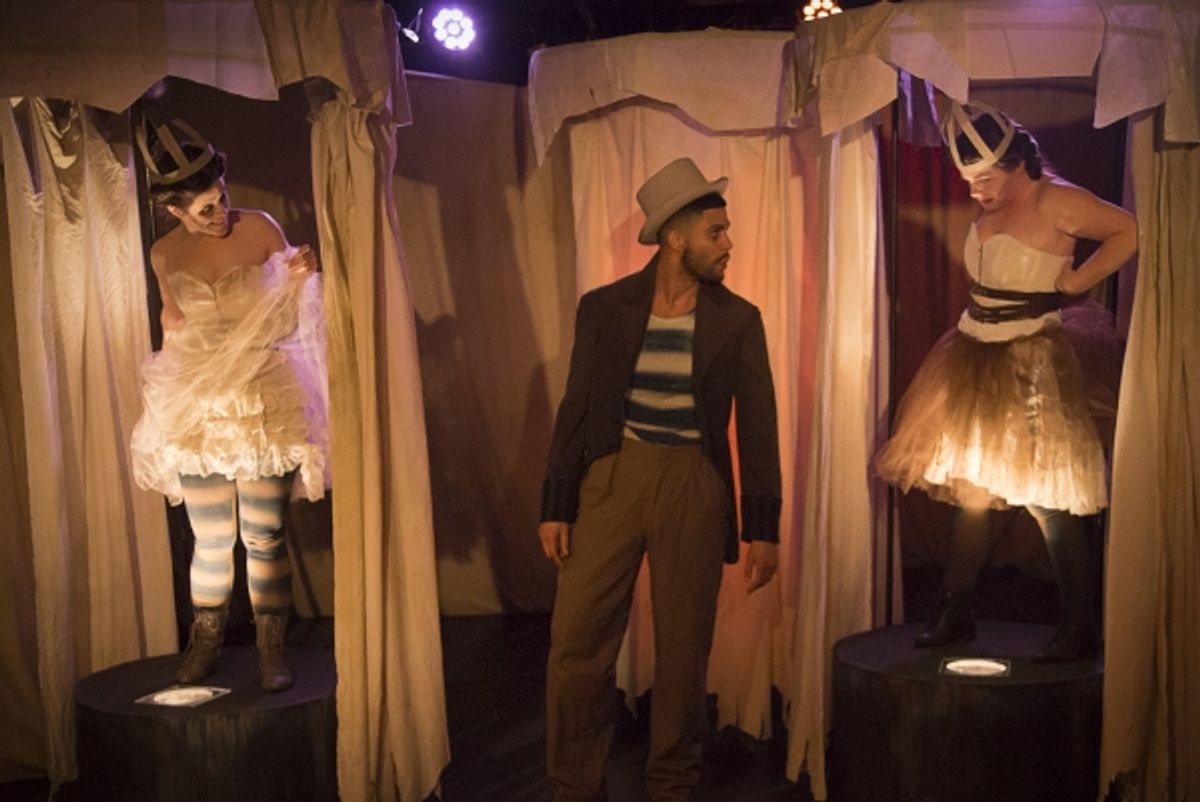 Vanessa Strickland, Giovanni Kavota and Gene Fouche at 