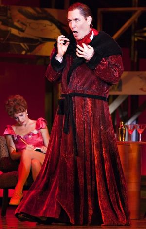 Jeff McKerley as the Devil @ BroadwayWorld Jeff McKerley as the Devil Photo