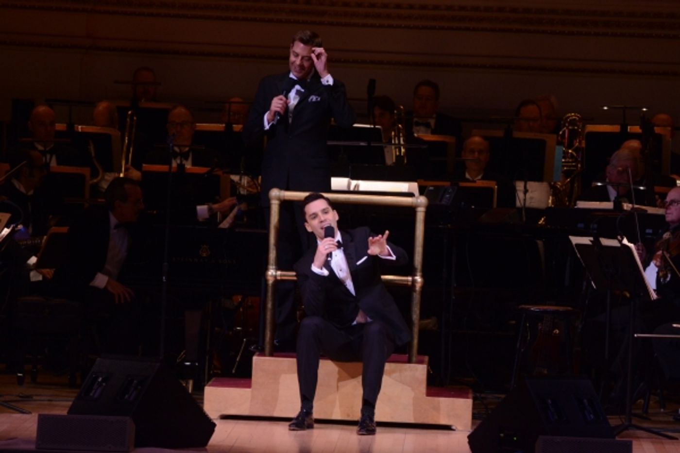 Photo Coverage: The New York Pops Presents Tony DeSare, Ryan Silverman, and More in LET'S BE FRANK Photo Coverage: The New York Pops Presents Tony DeSare, Ryan Silverman, and More in LET'S BE FRANK Image