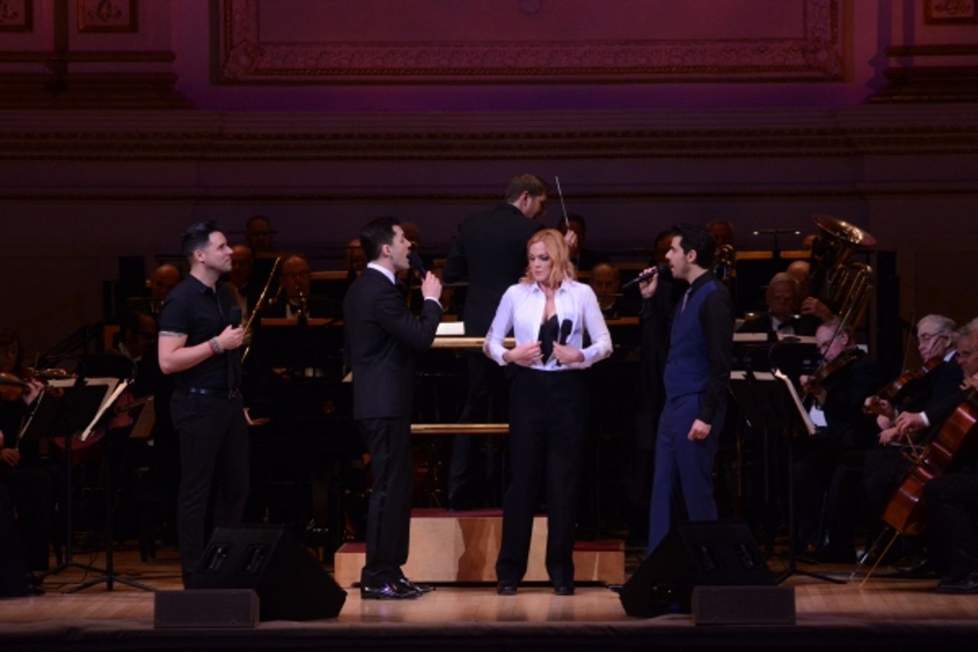 Photo Coverage: The New York Pops Presents Tony DeSare, Ryan Silverman, and More in LET'S BE FRANK Photo Coverage: The New York Pops Presents Tony DeSare, Ryan Silverman, and More in LET'S BE FRANK Image