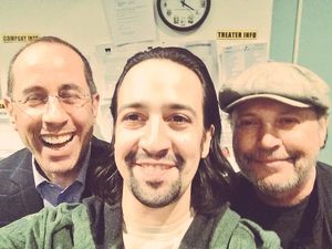 Jerry Seinfeld, Lin-Manuel Miranda, Billy Crystal Photo